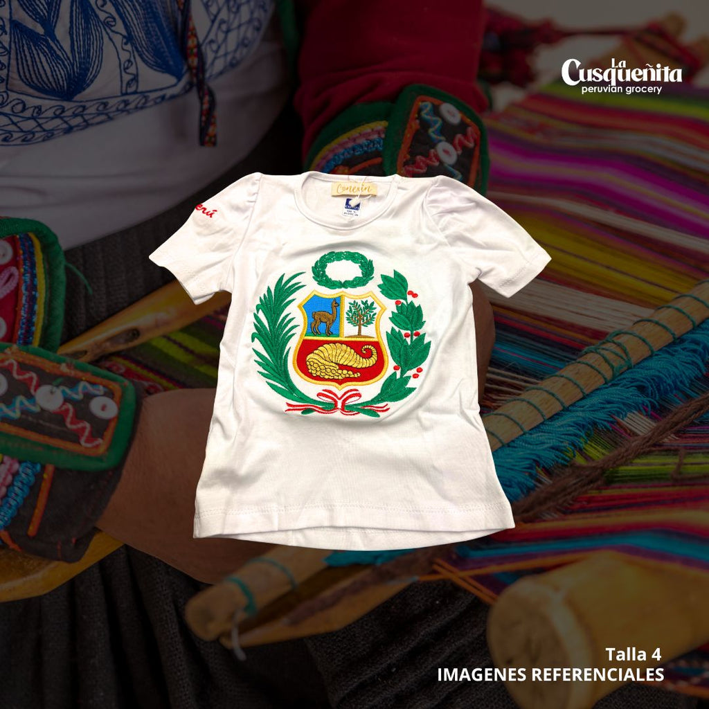 POLO ESCUDO BORDADO - TALLA 4