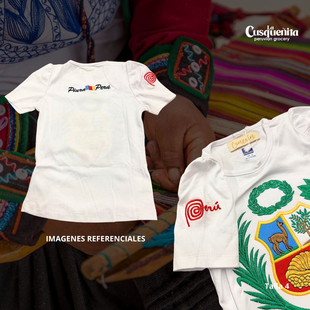 POLO ESCUDO BORDADO - TALLA 4