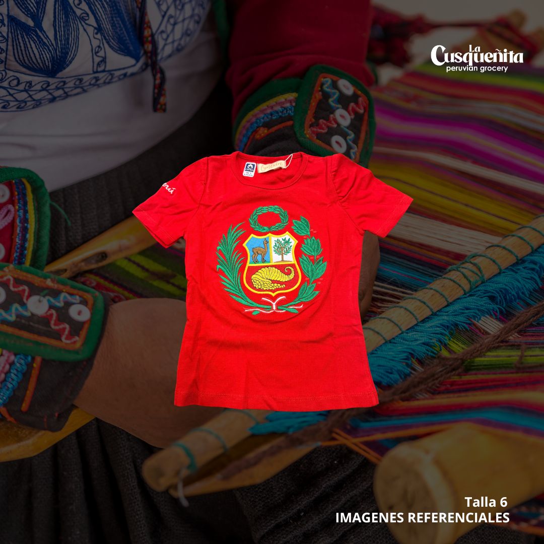 POLO ESCUDO BORDADO - TALLA 6