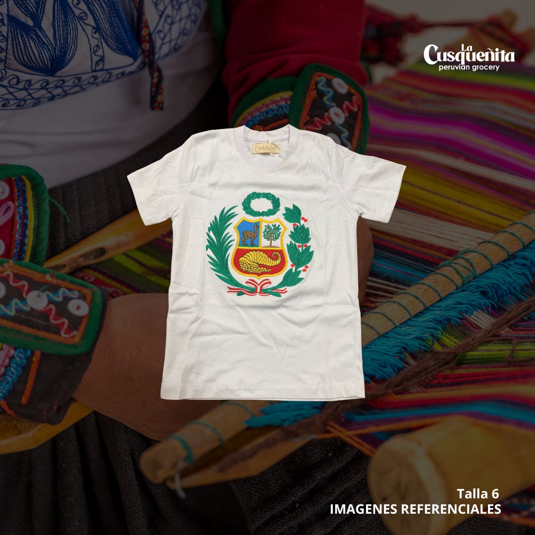 POLO ESCUDO BORDADO - TALLA 6